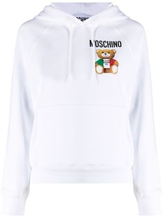 Moschino худи с логотипом Teddy