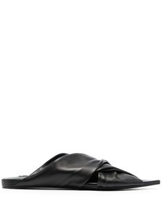 Jil Sander сандалии с заостренным носком