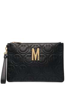 Moschino клатч с логотипом