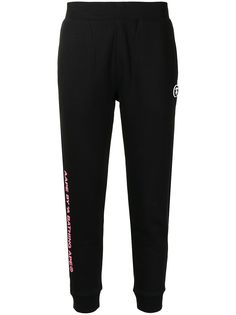 AAPE BY *A BATHING APE® спортивные брюки с логотипом