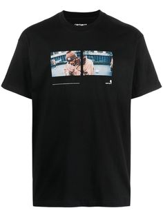 Carhartt WIP футболка с фотопринтом