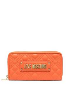 Love Moschino стеганый кошелек с логотипом