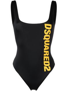 Dsquared2 слитный купальник с логотипом