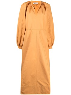 Jil Sander платье миди со складками