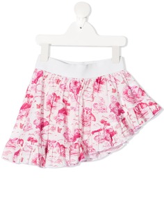 Monnalisa юбка с принтом