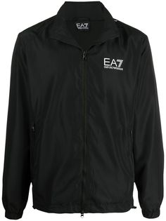 Ea7 Emporio Armani спортивная куртка с логотипом