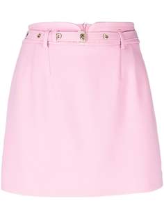 RED Valentino юбка-шорты с завышенной талией и поясом