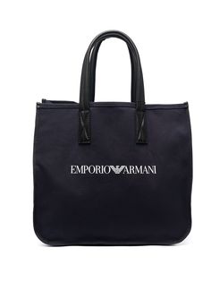 Emporio Armani сумка-тоут с логотипом