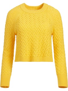 Alice+Olivia Leta textured pullover