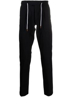 Eleventy прямые брюки в тонкую полоску