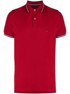 red polo shirt tommy hilfiger