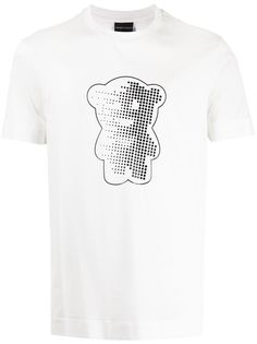 Emporio Armani футболка с графичным принтом