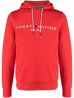 Tommy Hilfiger худи с кулиской и логотипом
