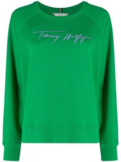 Tommy Hilfiger толстовка с круглым вырезом и логотипом