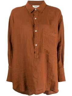 Barena long-sleeved linen shirt