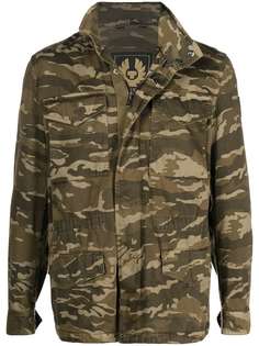 Belstaff camouflage-print cotton military jacket