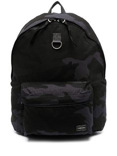 Porter-Yoshida & Co camouflage print backpack