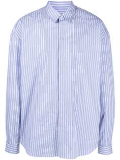 Juun.J stripe print cotton shirt
