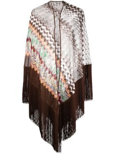 Missoni tassel print cover-up