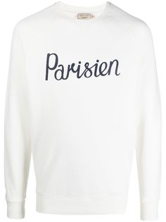 Maison Kitsuné толстовка с принтом