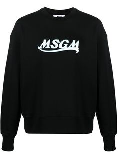 MSGM logo-print sweatshirt