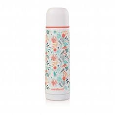Термос Miniland Silky Thermos Mediterranean, 500мл, белый