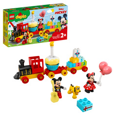 Конструктор LEGO DUPLO 10941 Праздничный поезд Микки и Минни