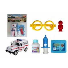 Игровой набор Наша Игрушка Доктор с машинкой