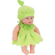 Кукла Игруша Пупс салатовый 20 см