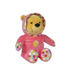 Мягкая игрушка Nicotoy Медвежонок Винни в комбинезоне 25 см