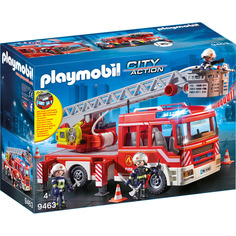 Конструктор Playmobil Пожарная служба: Пожарная машина с лестницей