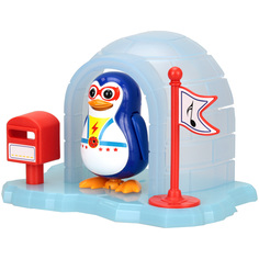 Пингвин в домике, синий Digi Birds
