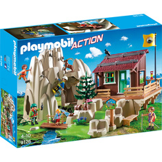 Конструктор Playmobil Горноспасательная: Скалолаз с кабиной