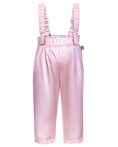 Розовые утепленные демисезонные брюки Gulliver