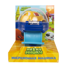 Игровой набор МИ-МИ-МИШКИ, Кеша, инерционная машинка в синих часах.