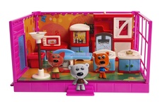 Игровой набор МИ-МИ-МИШКИ, Кеша, Тучка и Лисичка, Кухня, 12 деталей.