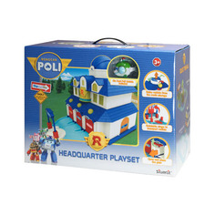 Штаб-квартира Robocar Poli (металлическая фигурка Хэли в комплекте) 60х80 см