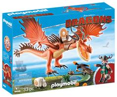 Конструктор Playmobil Драконы: Сморкала и Криволык