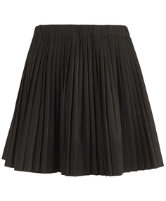 Черная плиссированная юбка Button Blue