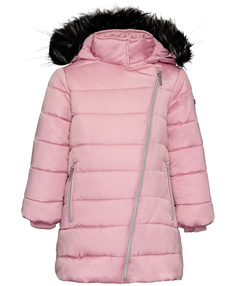 Розовое зимнее пальто Button Blue