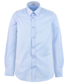 Голубая рубашка в полоску Button Blue