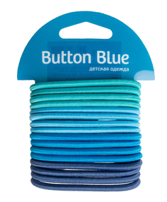 Комплект резинок, 16 шт. Button Blue
