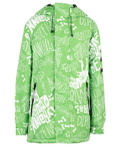 Салатовое демисезонное полупальто Active Button Blue