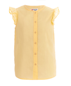 Желтая блузка Button Blue