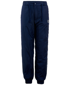 Синие демисезонные брюки Button Blue