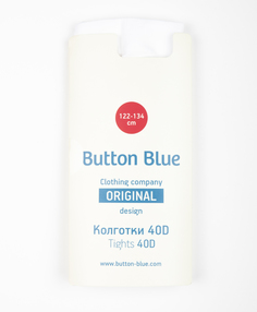 Белые колготки Button Blue