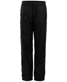 Черные демисезонные брюки Button Blue