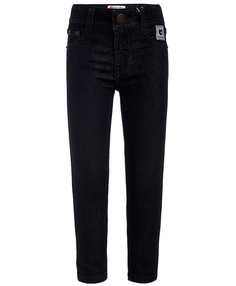 Черные джинсы Regular Fit Button Blue