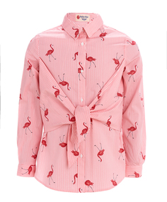 Розовая блузка Button Blue