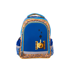 Рюкзак школьный с пикси-дотами (синий) Gulliver рюкзаки
